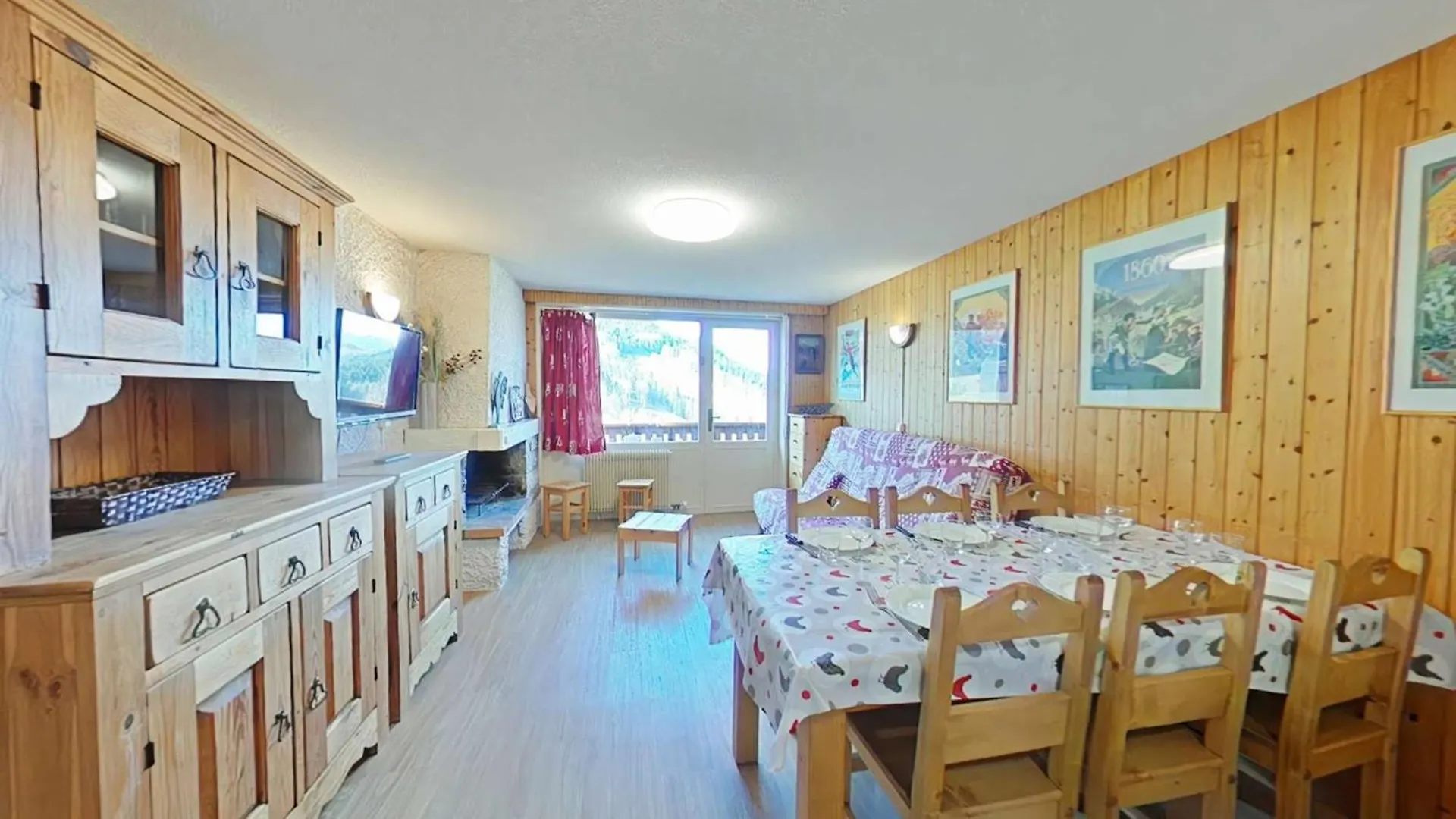 Appartement Ensoleille 3 Pieces - 6 Pers Avec Cheminee Au Grand Bornand, Proche Des Pistes - Fr-1-241-117 Ле-Гран-Борнан